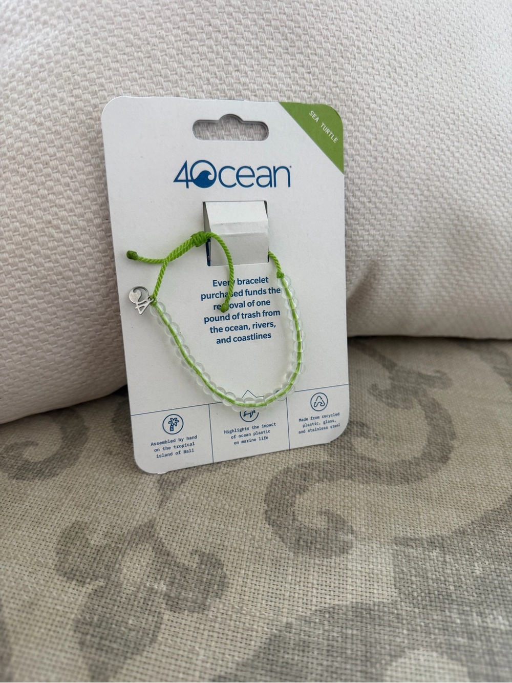 4 Ocean Sea turtle bracelet